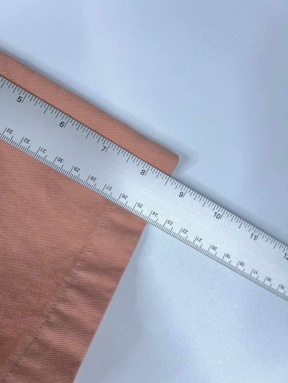 Big Bud Press Peach Short Sleeve Jumpsuit Cotton Twill Utility Size Large - Picture 14 of 15